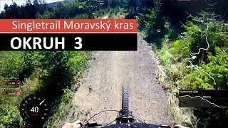 Singletrail Moravský kras - Okruh 3 (2017)