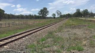 The Great Southern train at Bromelton QLD