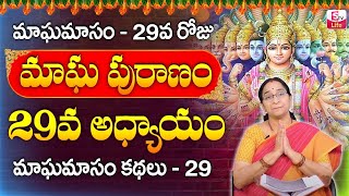 Ramaa Raavi - మాఘ పురాణం 29వ రోజు కథ || Ramaa Raavi Magha Puranam Day 29 Story 2025 || SumanTV Life