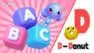 The Alphabet with Buddy | Learn Letter D | Alphabet for Kids  | Buddy.ai