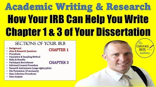 How to Use Your IRB Application to Write Dissertation Chapters 1 & 3 | Academic Writing & Research