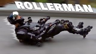 ROLLERMAN – Extreme Downhill Rollerblading Suit