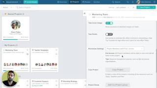 Managing project permission settings