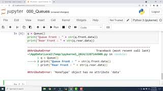 EP01 - Python Queue - Create a queue - Linked List OOP