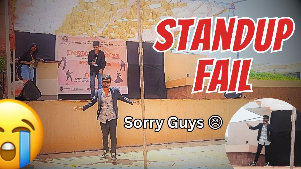 Standup Comedy Gone Wrong Fail ёяше Vlog 24 Youtube