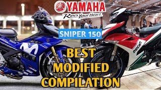 2021 BEST MODIFIED COMPILATIONS | YAMAHA SNIPER 150 MXi KING MODIFIED | AROUND THE PHILIPPINES