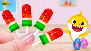 Watermelon Jelly Ice Cream Dessert 🍉 Fantastic Miniature Jelly Decorating Ideas 💕 Sweet Cake Master