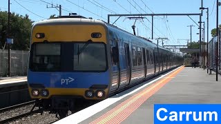 Comeng trains at Carrum Station (2013) - Metro Trains Melbourne