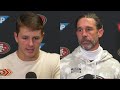 Postgame Interview | Kyle Shanahan & Brock Purdy provide brutal injury Update on Christian McCaffrey