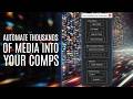 Smart MediaComp Automator for After Effects