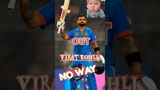 OUT 🥹 Virat Kohli 😭 #2023wc #indiancricketer #cricket #icccwc2023 #shorts