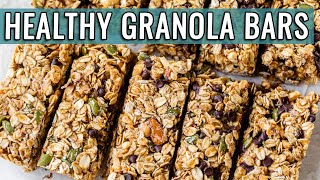 Money-Saving Recipe! | Homemade Healthy Granola Bars {Crispy or Chewy}