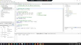 Cplex Tutorial Example 2
