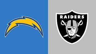 NFL Picks - Los Angeles Chargers vs Las Vegas Raiders - Thursday Night Football