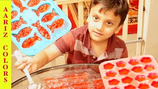 Kids activity in lockdown || Aariz is making different kind of Jelly in the Kitchen || Aariz Colors
