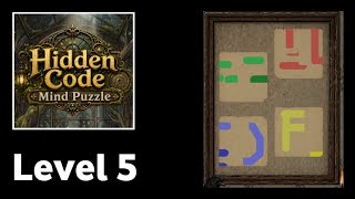 Hidden code: Mind puzzle level 5 gameplay walkthrough solution