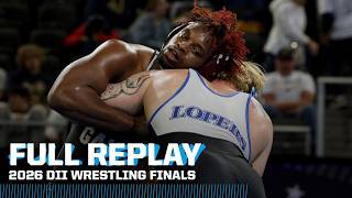 2026 NCAA DII wrestling championship finals | FULL REPLAY