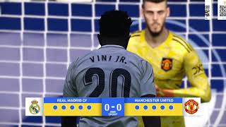 Real Madrid vs Man Utd [ Longest Penalty Shootout]  eFootball™ PC Gameplay #judebellingham