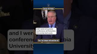 Senator Bill Weber of Rockland County - Pass Campus Antisemitism Act