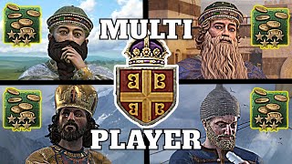 Bizans'ta 3 Vali ve 1 Müteahhit Olarak Oynadık... | CK3 Multiplayer