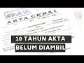 Batas Waktu Pengambilan Akta Cerai di pengadlan