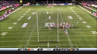 CFL BC 29, Calgary 10 - September 25, 2010