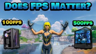 Does FPS really matter? *FORTNITE*