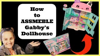 How To ASSEMBLE GABBY'S DOLLHOUSE | Instruction Manual For Parent's