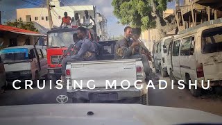 Driving in Mogadishu, Somalia - On The Roads in hot zones - Part 2