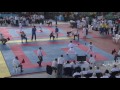 2016 Pan American Junior Championship U14 -50 Kg Male Kumite Javier Montes MEX vs Darvin Martinez VE