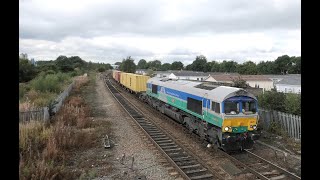 Passenger \u0026 Freight Trains at Mexborough.