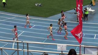 2016 北関東高校総体陸上 女子200m決勝