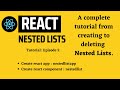 React Nested Lists : Asynchronous Multilevel Dropdown Tutorial #2