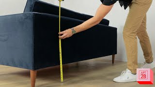 Furniture Fundamentals with Kyle Schuneman | How Sofa Dimensions Determine Comfort