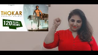 Reaction on Thokar (Full Video ) | Hardeep Grewal | Vehli Janta Records | Aao React Kare