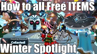 How to get ALL PRIZES in WINTER SPOTLIGHT | Earn 20 Regular \u0026 18 Elite Tokens for Gifts