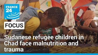 Sudanese refugee children in Chad face malnutrition and trauma | FOCUS • FRANCE 24 English