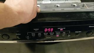 Fixed! Bosch Dishwasher Cycle Not Completing
