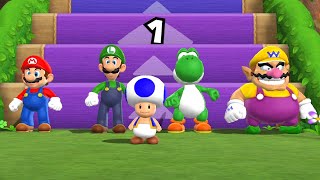 Mario Party 9 - Step It Up Challenge (7 Rounds - 2 Player)