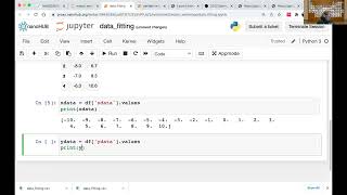 MolSSI Python 5: Data Fitting with SciPy