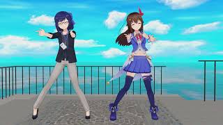 MMD III  full【hololive/宝鐘マリン＆こぼ・かなえる】 #mmdホロライブ #III  #ホロライブ #vtuber #ときのそら  #友人A #iiichallenge