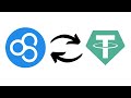 Swap BOS to USDT using TokenPocket