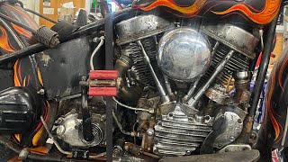 1948 Panhead repair