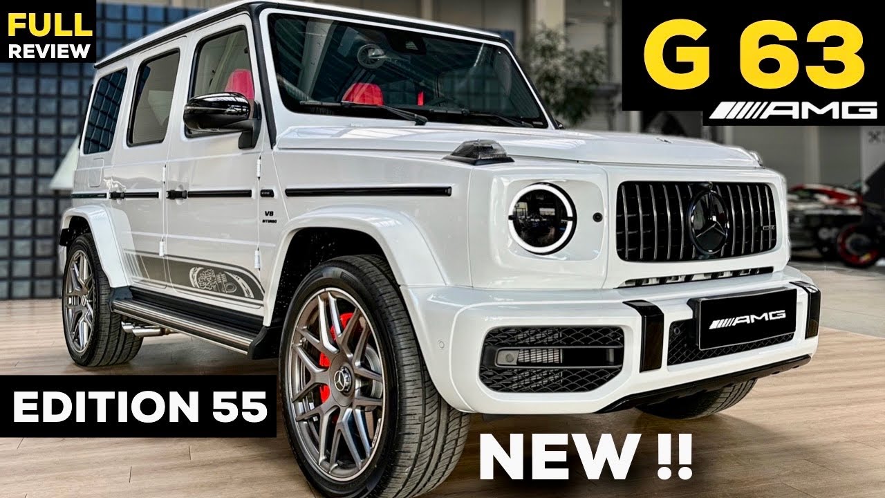 2023 MERCEDES G63 AMG NEW Edition 55 BRUTAL V8 Sound FULL In-Depth ...