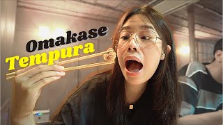 Eating Diary | First time Tempura Omakase🍤🥢 เทมปุระโอมากาเสะครั้งแรกที่ญี่ปุ่น?!! | nannwrm