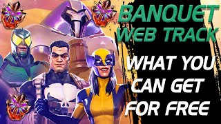Everything You Can Get For Free On The Banquet Webtrack | Marvel Contest of Champions