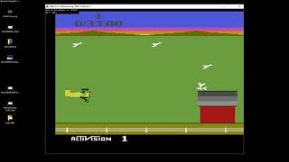 Atari 2600 Barnstorming World Record 33s 450ms Hedge Hopper Expert/A