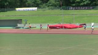 20170717_宮崎県高等学校陸上競技一年生大会_男子400m_予選3組