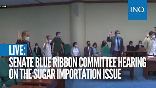 Senate Blue Ribbon Committee hearing on the sugar importation issue