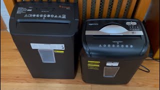 Bonsaii Vs Amazon Basics 12-Sheet Shredder Comparison - Which is the Best?